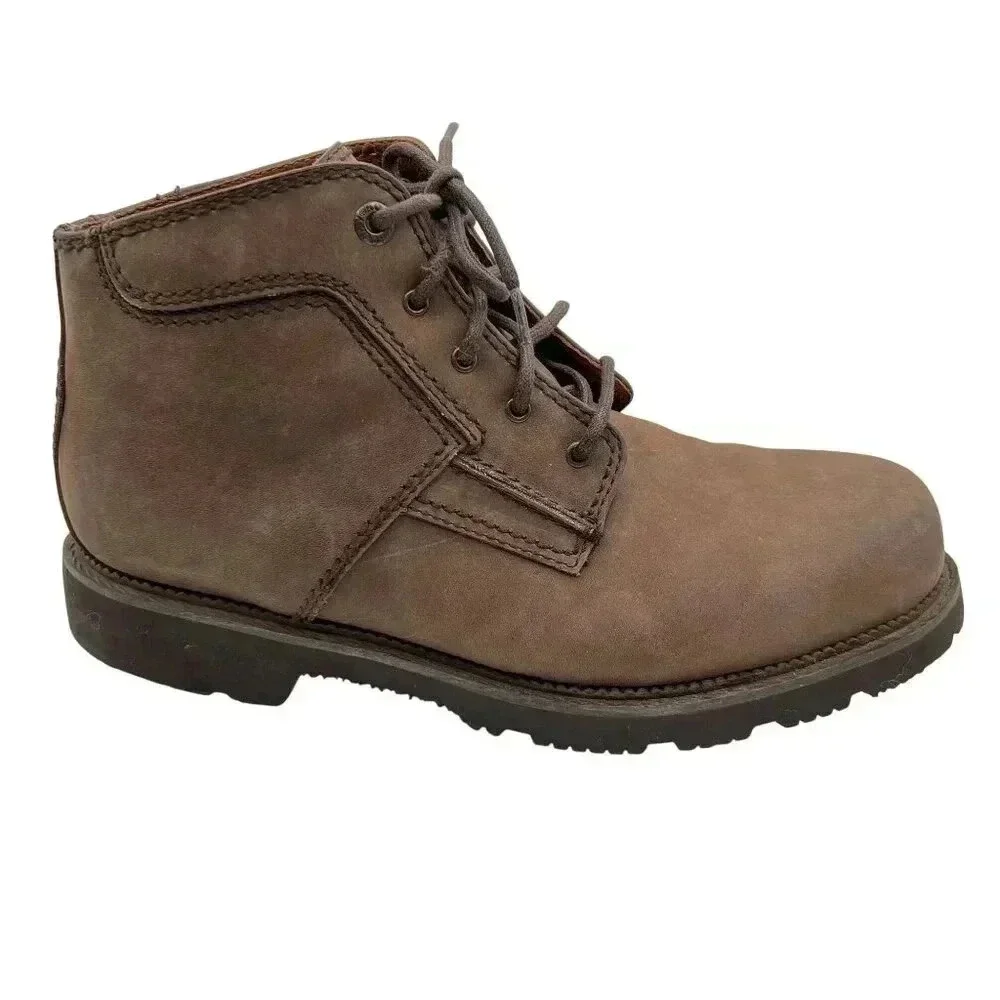 Rocky Mens 10W Brown 864 Gore-Tex Steel Toe Leather Outdoor Work Boots Hiking